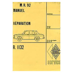 Manuel de réparation (R 1132)