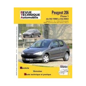 Revue Technique Peugeot 206 phase 1