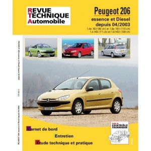 Revue Technique Peugeot 206 depuis 2003