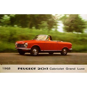 1968 Cabriolet  et Coupe grand luxe