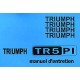 Notice d' entretien Triumph TR 5 Pi