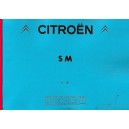 Catalogue de piéces Citroen S M