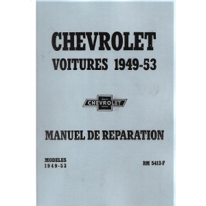 Manuel de Réparation Chevrolet 1949 - 1953