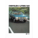Chrysler 2 Litres et 1610  année 1978