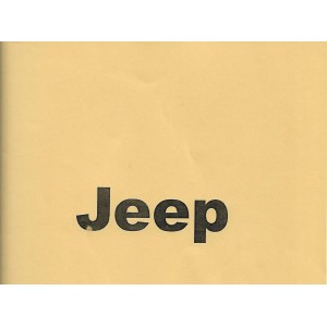 Notice d' entretien Jeep CJ7 et CJ8