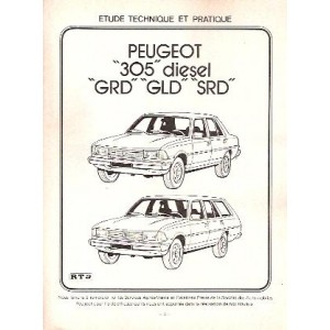 Revue Technique Peugeot 305 Diesel (79 - 82)