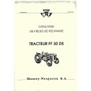 Catalogue de pièces pour FF 30 DS