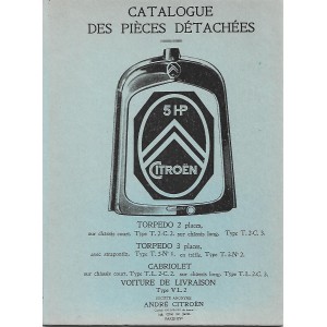 Catalogue de pièces détachées