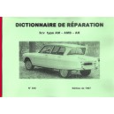 Dictionnaire de réparation
