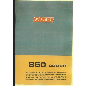 Catalogue de pièces carrosserie 1968