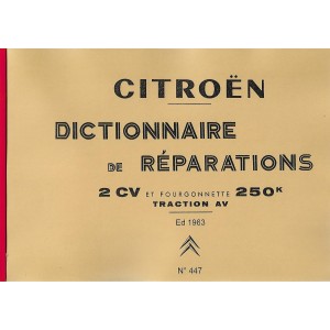 dictionnaire-de-reparation-ed-1963-citroen-2cv