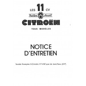 notice-d-entretien-1955-citroen-traction