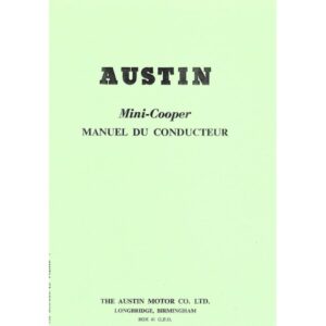 notice-d-entretien-austin-mini-coper