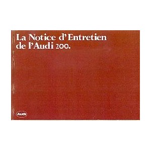 notice-d-entretien-audi-200