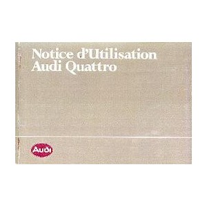 notice-d-entretien-audi-quattro