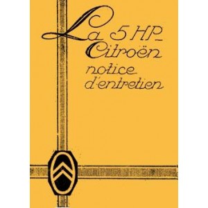 notice-d-entretien-citroën-5HP
