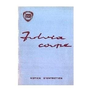 notice-d-entretien-lancia-fulvia-coupé
