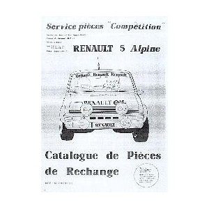 catalogue-de-pieces-competition-renault-5-alpine