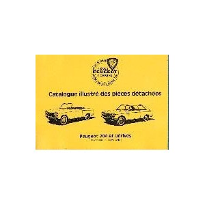 catalogue-de-pieces-mecanique-et-carrosserie-peugeot-204