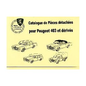 catalogue-de-piecesmecaniquecarrosserie-et-elect-peugeot-403