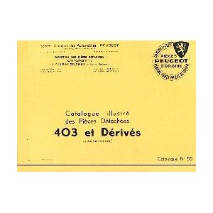 catalogue-pieces-carrosseriereproduction-Peugeot-403