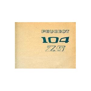 documentation-technique-Peugeot-104-ZS
