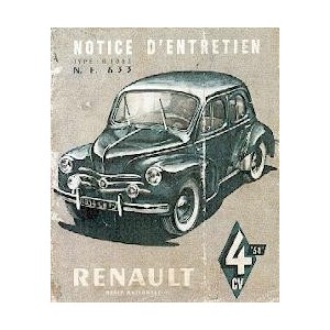notice-d-entretien-1954-renault-4cv