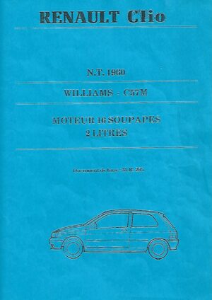 manuel-réparation-Clio-Williams